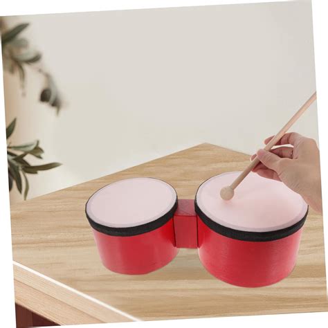 Favomoto Juego De Tambores Bongo Para Ni Os Bongos Instrumentos De