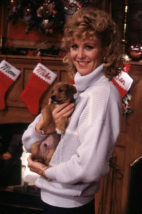 Joanna Kerns On The Set Of Growing Pains In Ashley Johnson Kirk