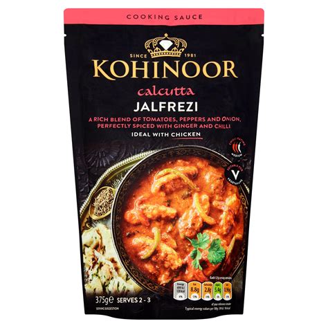 Kohinoor Calcutta Jalfrezi Cooking Sauce 375g Indian And Curry Sauces