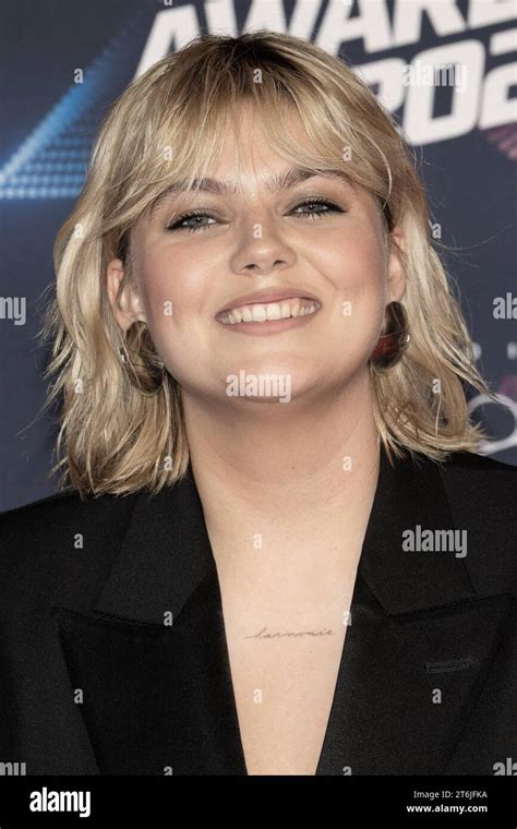 Cannes France Th Nov Louane Attends The Th Nrj Music At