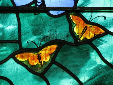 John Piper Stained Glass Window Detail