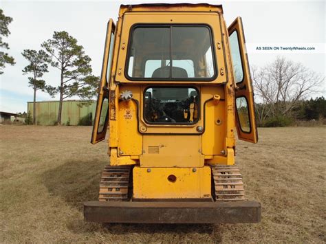 1990 John Deere 455 G Crawler Loader Enclosed Cab In Mississippi