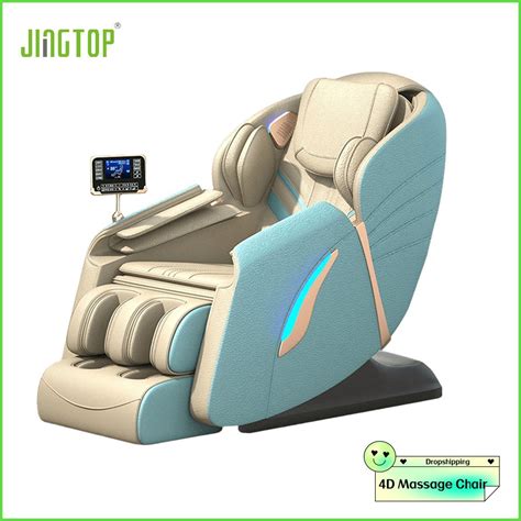 Jingtop Exclusive Agent High Quality Lcd Screen Control Ai Voice Command Ghe Massage Chair