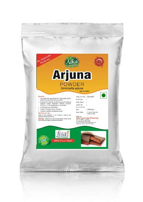 Alka Ayurvedic Pharmacy Pure Natural Arjun Powder Gm