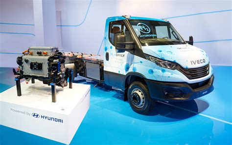 Hyundai And Iveco Present The First Fuel Cell Large Van At Iaa In