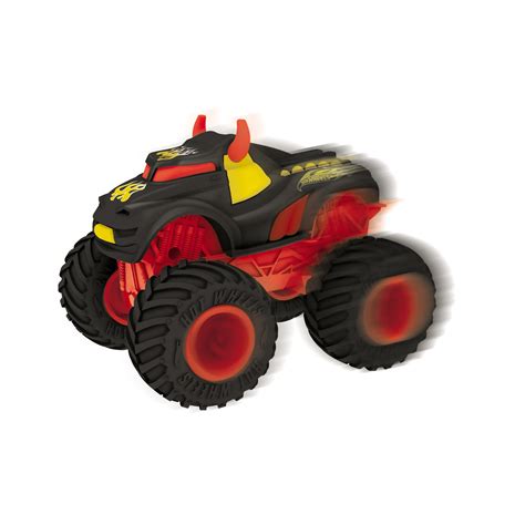 Masinuta Hot Wheels Monster Trucks Rev Tredz Rosu Emag Ro