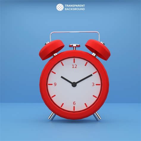 Premium PSD 3d Alarm Clock