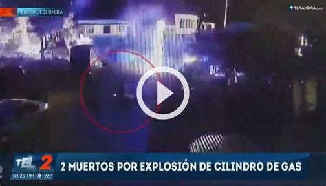 Explosión de cilindro de gas deja varios fallecidos en Pereira Colombia