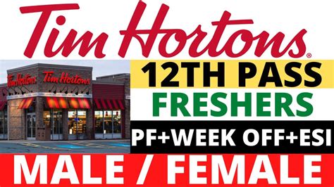 Tim Hortons Job In Tim Hortons How To Get Job In Tim Hortons 12th