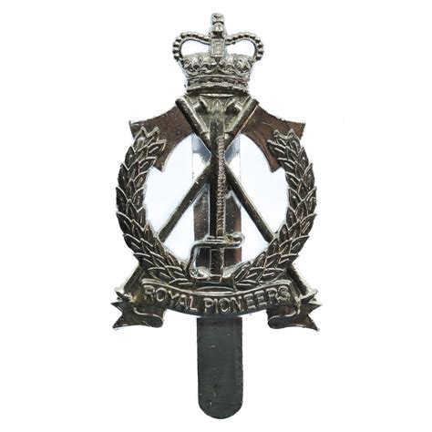 Royal Pioneer Corps Anodised Staybrite Cap Badge