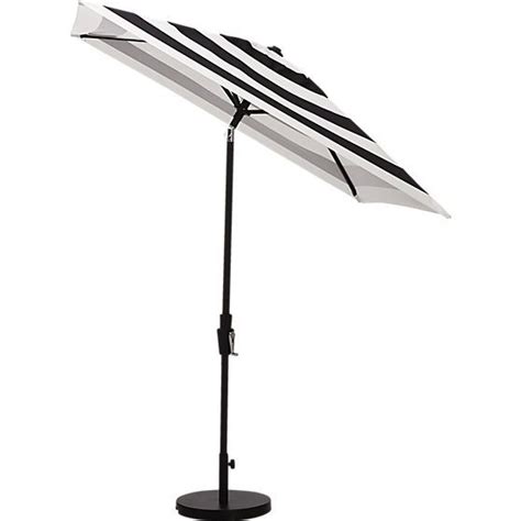 Shadow Black And White Stripe Umbrella Shade Modern Shade Modern