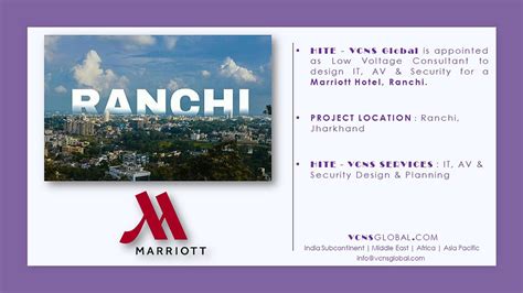 HITE VCNS Global Sign Consultancy For Marriott Ranchi