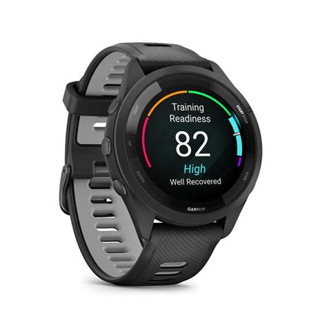 Forerunner 265 GPS Marathon Smartwatch For Runner Black Wearables