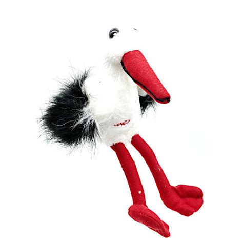 Alsace Stork Plush 25 Cm Embroidered Alsace In Obernai