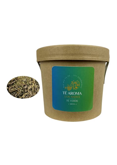 T Verde Gunpowder Grado Menta Te Aroma Los Andes