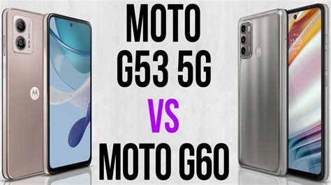 Moto G53 5G vs Moto G60 Comparativo Preços YouTube