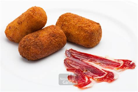 Croquetas Fritas De Jamón Ibérico Comprar Precocinados Nova Gamma