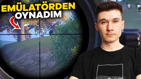 HAYATIMDA İLK DEFA EMÜLATÖRDEN OYNADIM CİO PUBG MOBILE YouTube