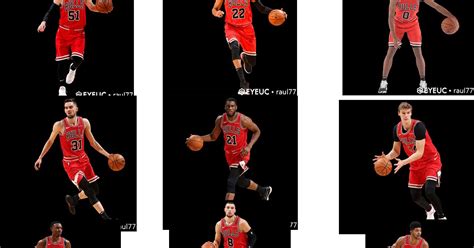 Chicago Bulls Full Body Portrait V125 By Raul77 For 2k20