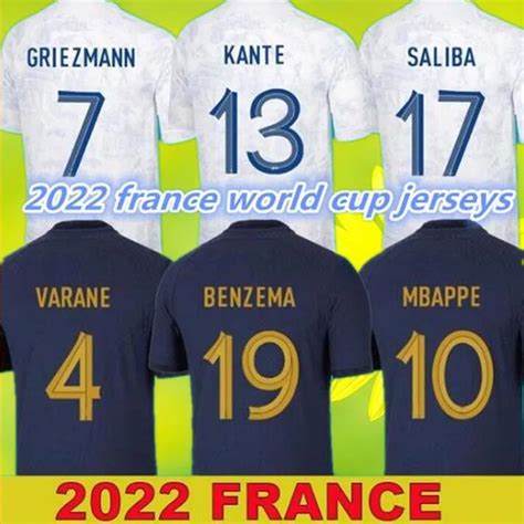 BENZEMA French Soccer Jerseys 2022 2023 MBAPPE GRIEZMANN POGBA 22 23