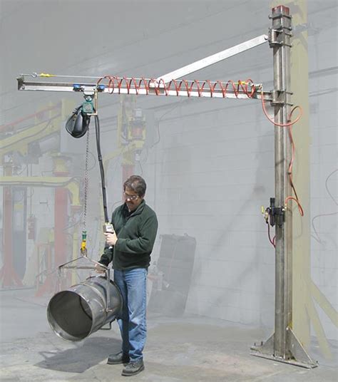 Stainless Steel Jib Cranes Manufactured By Givens Engineering