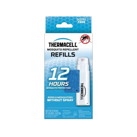 Thermacell Mosquito Repellent Refills, 12-Hour Pack; Contains 3 ...
