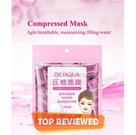 Bioaqua Compressed Facial Tablet Face Sheet Mask Pcs