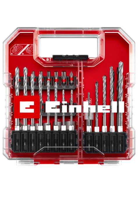 Original Einhell Xl Case Tlg Schlagfestes Bit Und Bohrer Set Bits