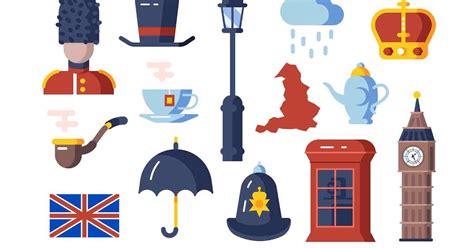 London Symbols Set, Objects ft. london & collection - Envato Elements