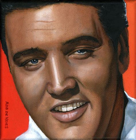 Elvis 24 1961 By Rob De Vries Elvis Presley Art Elvis Elvis Art