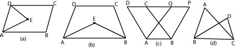 Which Of The Following Figures You Find Polygons On The Same Base And