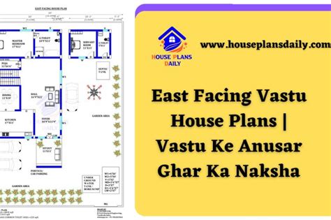 East Facing House Vastu Plan 3 Bedroom House Plan And Designs Pdf Books