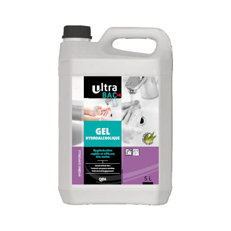 GEL HYDROALCO ULTRABAC 5L Boutique Adelya Terre d Hygiène