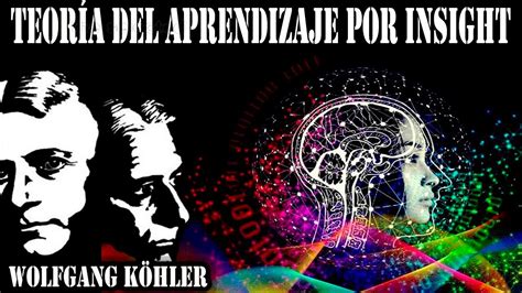 Teoría de Aprendizaje por Insight Wolfgang Köhler YouTube