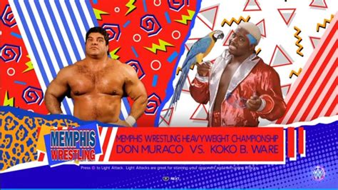 Don Muraco Vs Koko B Ware Memphis Wrestling Beach Blast Wwe K