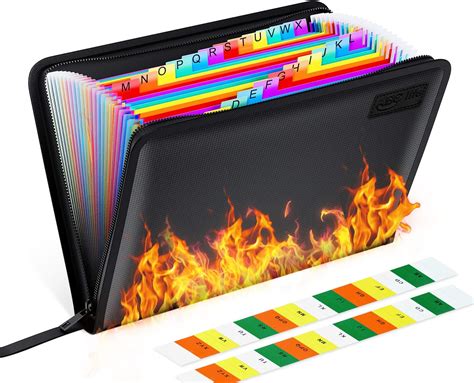 Abc Life Feuerfeste Dokumententasche Taschen Expanding File Folder