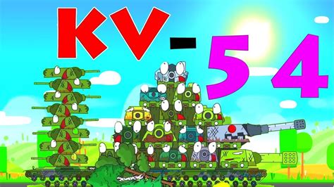 Super Tank Rumble Creations Kv 54 Youtube