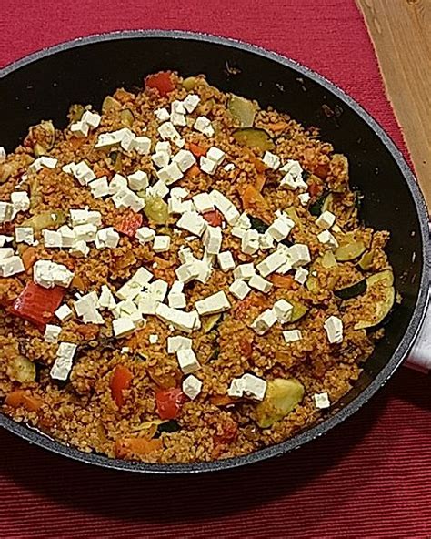 Bulgurpfanne Rezepte Chefkoch