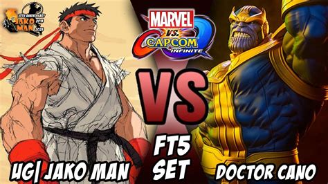 MVCI FT5 Set UG Jako Man Thanos Ryu Space VS Doctor Cano Thanos