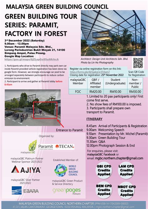 Malaysiagbc Northern Chapter Webinar Green Building Tour Series