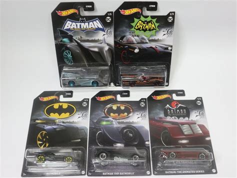 Hot Wheels 5er Set Batmobile Von 2020 OVP Batman Batmobil Kaufen Auf