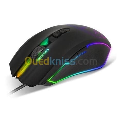 Souris Usb Spirit Of Gamer Elite M Rgb Elite Gaming Mouse