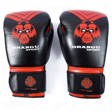 Ripley Guantes De Boxeo Cuero 12 Oz Orangu Sport