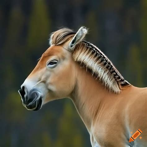 Norwegian Fjord Horse On Craiyon