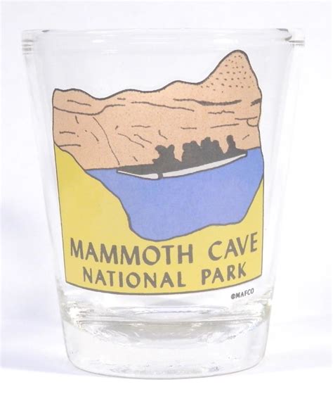 Wholesale Souvenir Shot Glass Mammoth Caves National Park