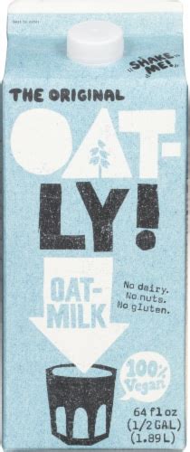 Oatly Original Oatmilk 64 Fl Oz Fred Meyer