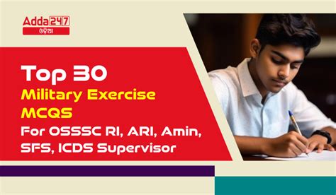 Top 30 Joint Military Exercises With India MCQs For OSSSC RI ARI Amin