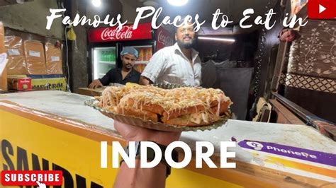 FAMOUS PLACES TO EAT IN INDORE Top 5 Places To Eat In Indore Indore