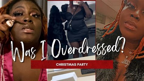 Grwm Overdressed At A Christmas Party Vlogmas Day 17 Churchgirl