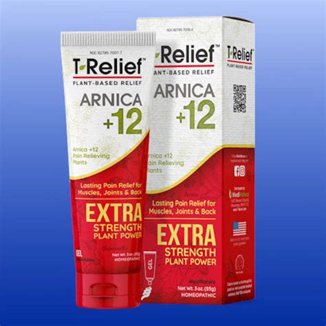 T Relief Extra Strength Pain Relief Gel 3 Ounces Castle Remedies